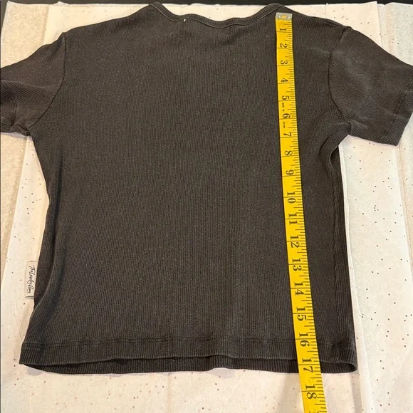 The Laundry Room Black CHAMPS-ELYSEES BALLET CROPPED TEE - Picture 4 of 5